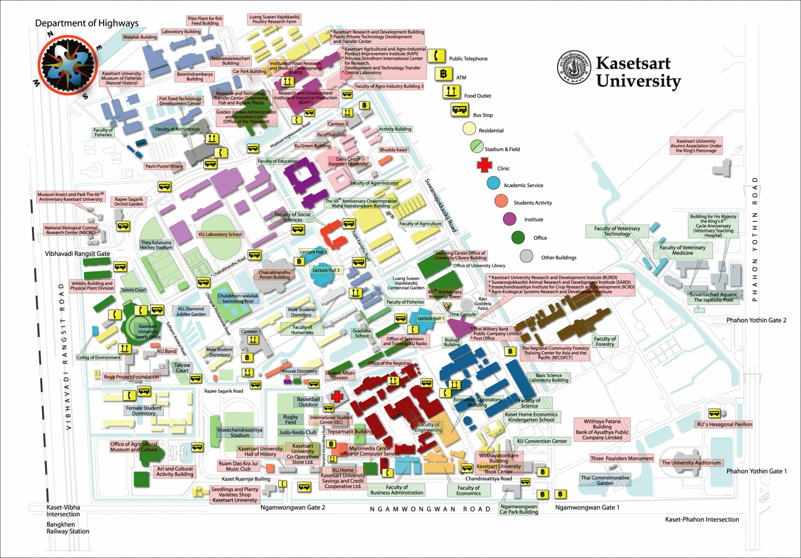 Kasetsart Map