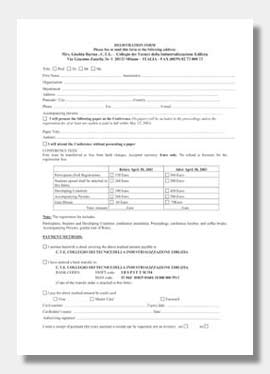 Registration Form